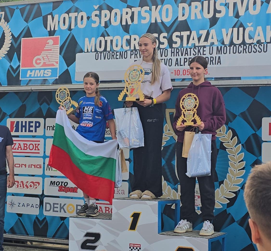 Mlada slovenska motokrosistka osvaja vrh regije kljub sistemskim oviram 